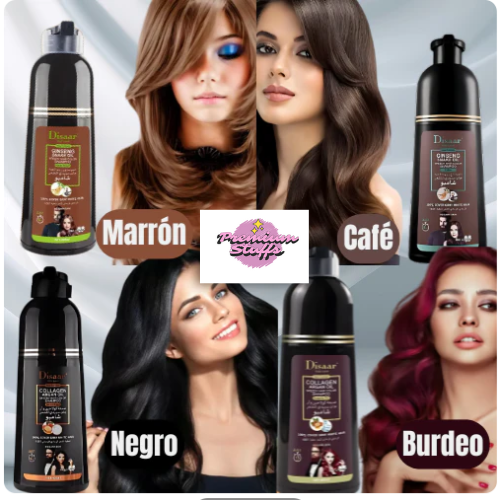 DISAAR SHAMPOO - TINTURA TU CABELLO EN 10 MINUTOS!!!
