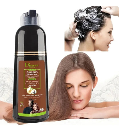 DISAAR SHAMPOO - TINTURA TU CABELLO EN 10 MINUTOS!!!