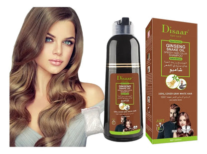 DISAAR SHAMPOO - TINTURA TU CABELLO EN 10 MINUTOS!!!